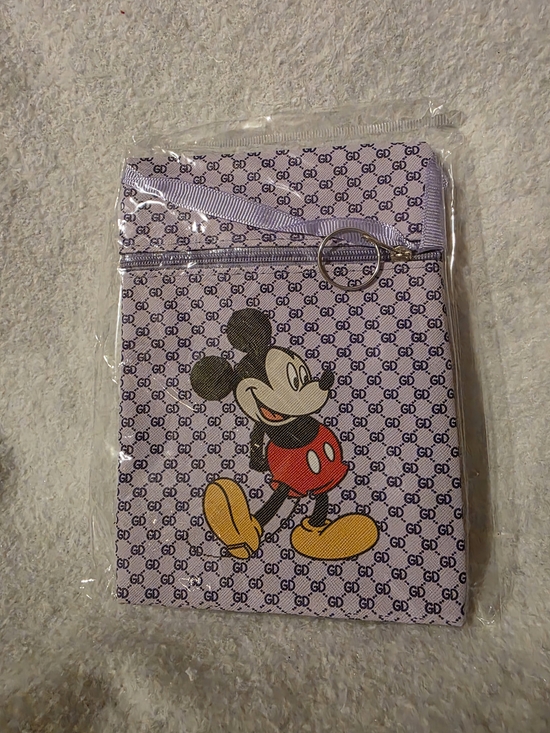 Disney Handbags - Mickey Mouse Lavender Patterned Crossbody - NWOT